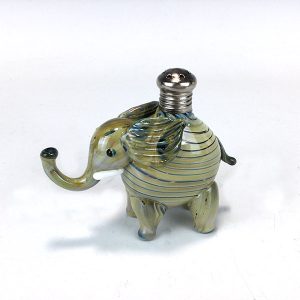 Blue Elephant Salt & Pepper Shakers